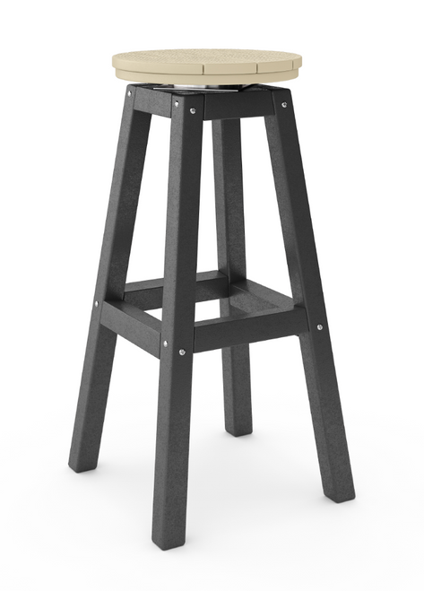 14" Round Bar Stool w/Swivel