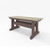 42" Backless Dining Bench