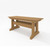 42" Backless Dining Bench