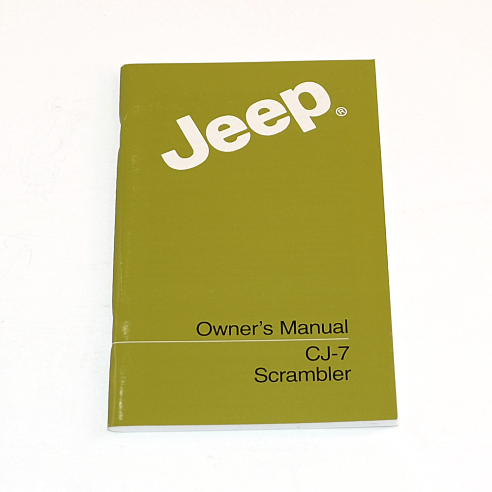 Jeep Cj7 Owners Manual Jeep Cj7 Owners Manual