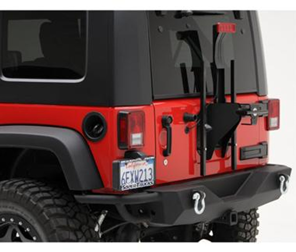 07-Current JK BLKMTN Heavy Duty Tailgate Tire Carrier – CBJeep