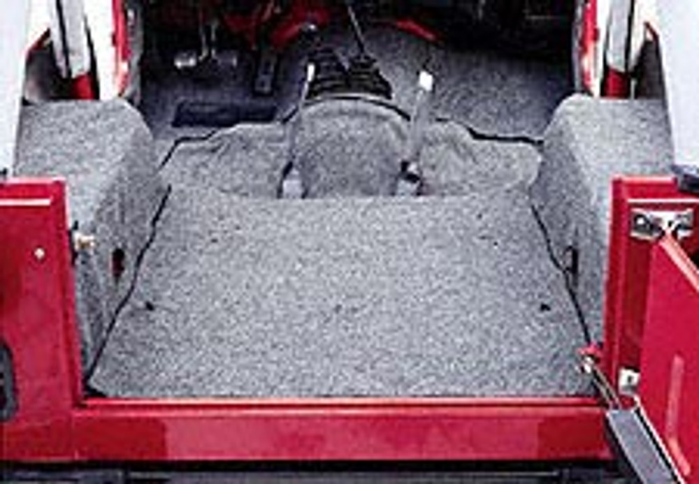 76-95 CJ7/YJ Charcoal Carpet Kit Velcro - CBJeep