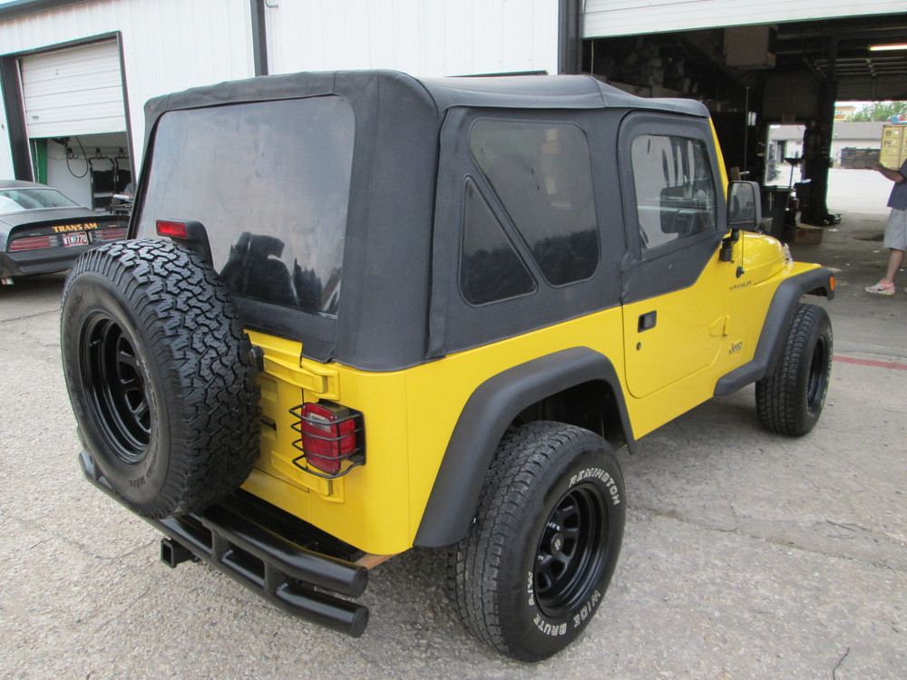 SOLD 2002 Jeep Wrangler Solar Yellow Project Jeep Stock# 706852 - Collins  Bros Jeep