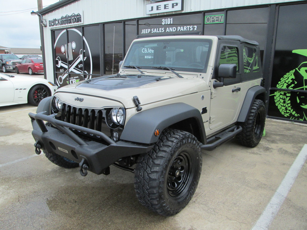 Sold 2017 Black Mountain Conversions 2 Door Jeep Wrangler Stock