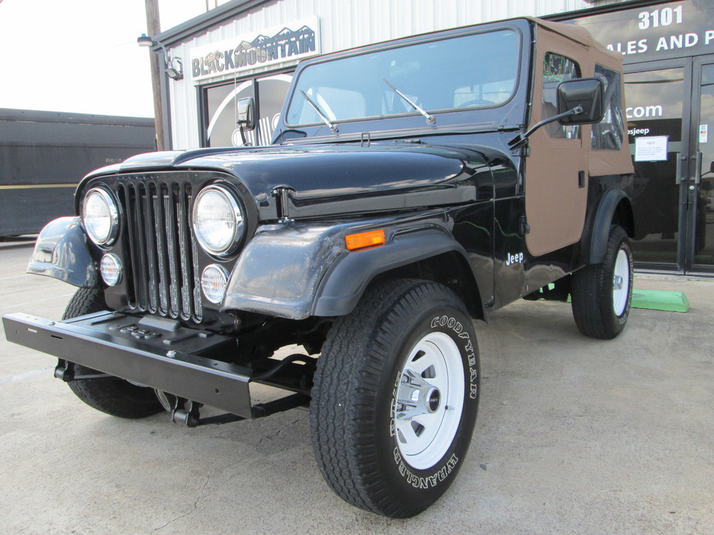 Sold 1985 Jeep Cj 7 Stock 005402
