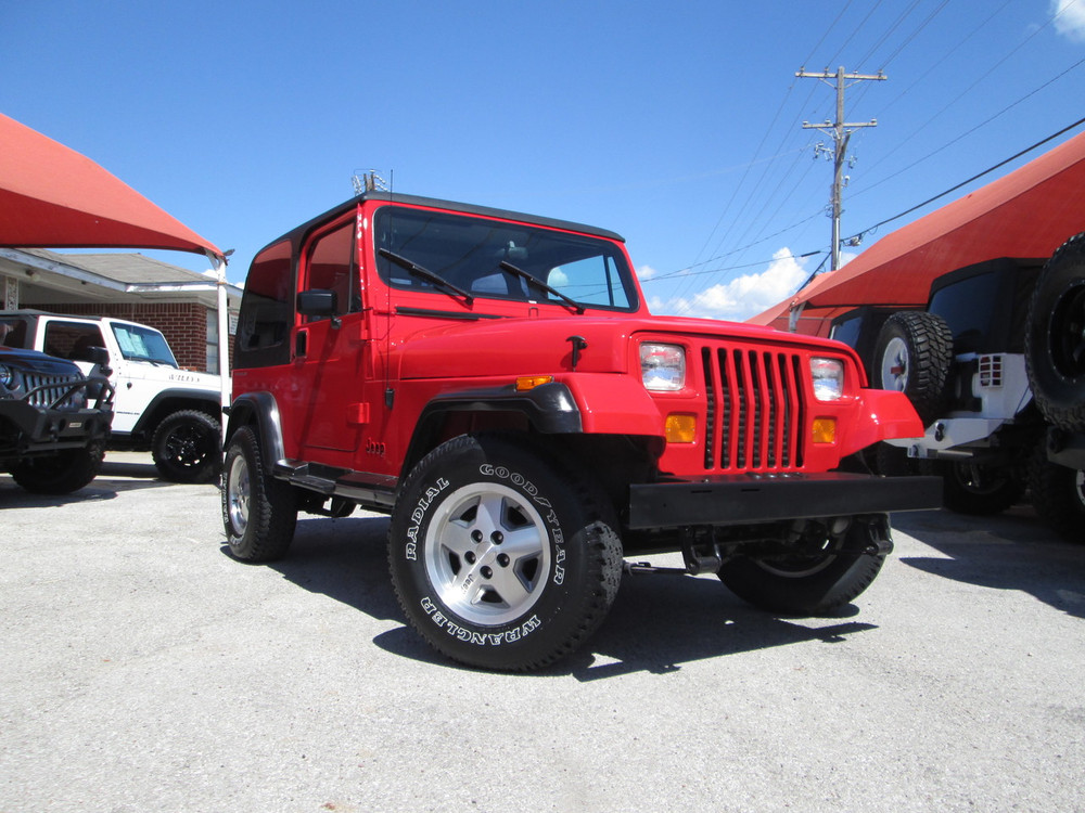 SOLD 1992 Jeep YJ Wrangler Stock# 543446 - Collins Bros Jeep