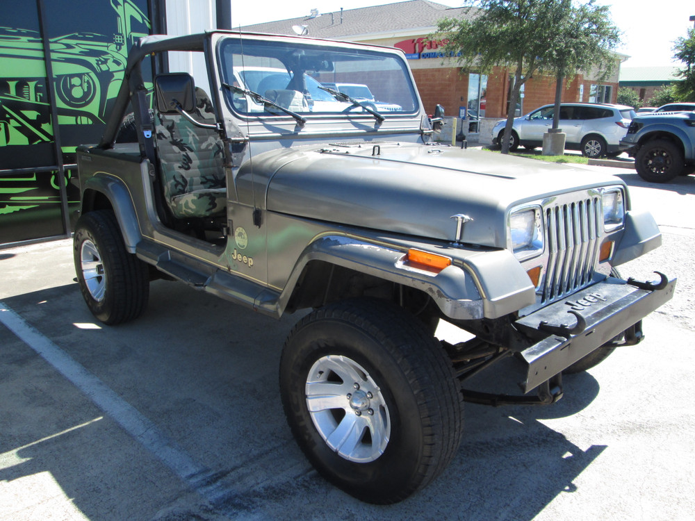 SOLD 1989 Jeep Wrangler YJ Sahara Edition Stock# 119682 - Collins Bros Jeep