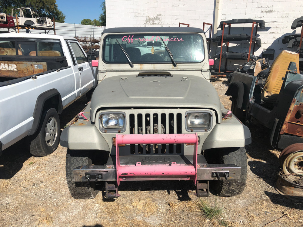 1991 Grey YJ (Stock #134346) - Collins Bros Jeep