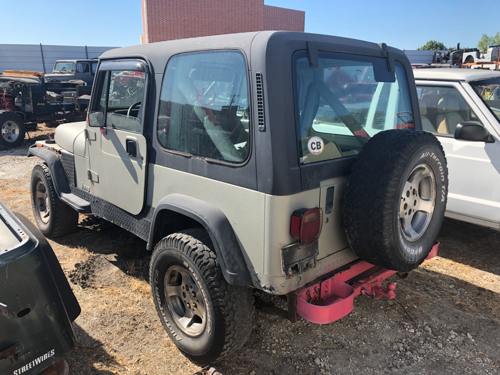 1991 Grey YJ (Stock #134346) - Collins Bros Jeep