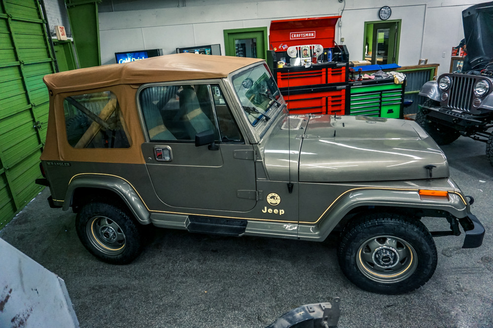 SOLD 1988 Jeep Wrangler YJ Sahara Edition Stock# 526808 - Collins Bros Jeep