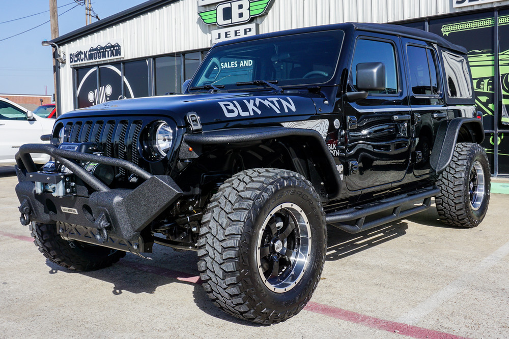 SOLD 2021 Jeep Wrangler Unlimited Stage 2 Black Mountain Conversion Stock#  533466 - Collins Bros Jeep