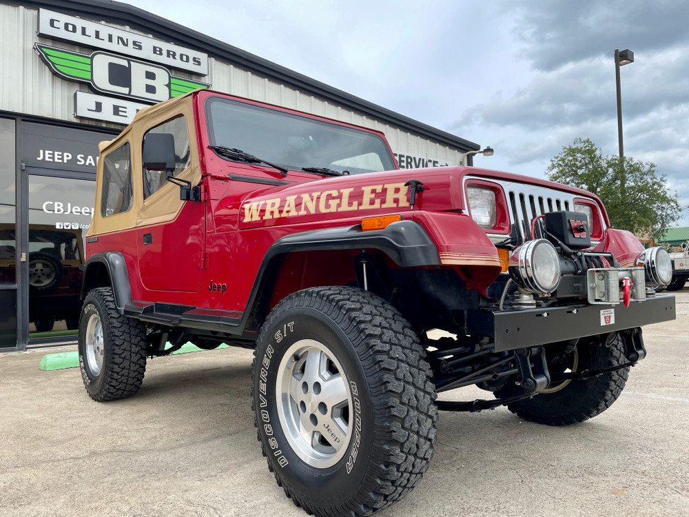 SOLD 1988 Jeep Wrangler YJ #508682 - Collins Bros Jeep