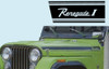 1970 Jeep CJ Renegade 1 Decal Kit