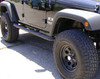 2007-18 Jeep JKU Wrangler 4-Door Black Side Bars 