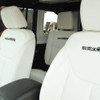 '07-Current White Leather Seat Covers