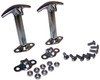 '42-'95 CJ/YJ Stainless Hood Latch Kit