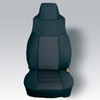'03-'06 TJ/LJ Neoprene Front Seat Covers (Black w/Black Insert)