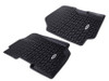 '76-'95 CJ/YJ "Jeep" Logo All Terrain Front Floor Liner Mats