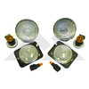 '07-Current Jeep JK Wrangler Parking and Side Marker Light Kit (Clear)