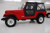 SOLD 1986 Jeep CJ-7 Sebring Red  Stock# 039158