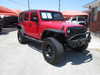 SOLD 2008 Jeep Wrangler JKU Red Stock# 649016