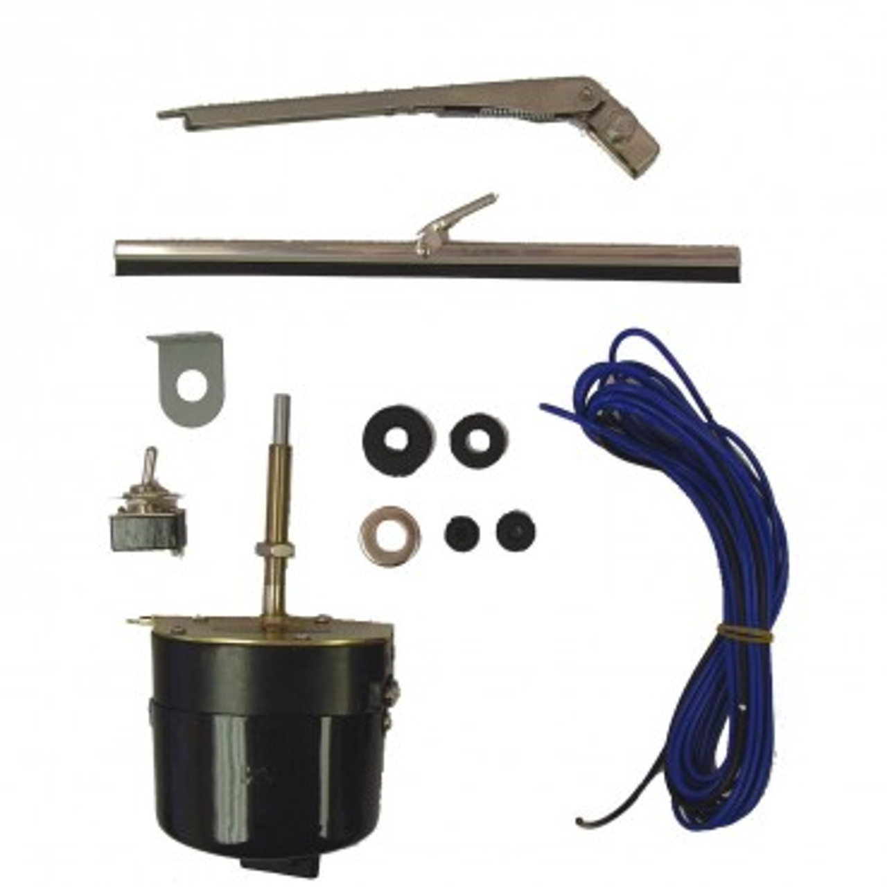 '41-'68 CJ/Willys 12V Wiper Motor Conversion Kit