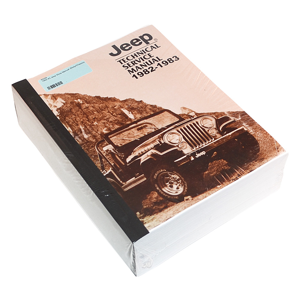 82-'83 Jeep Service Manual (Body/Chassis) – CBJeep