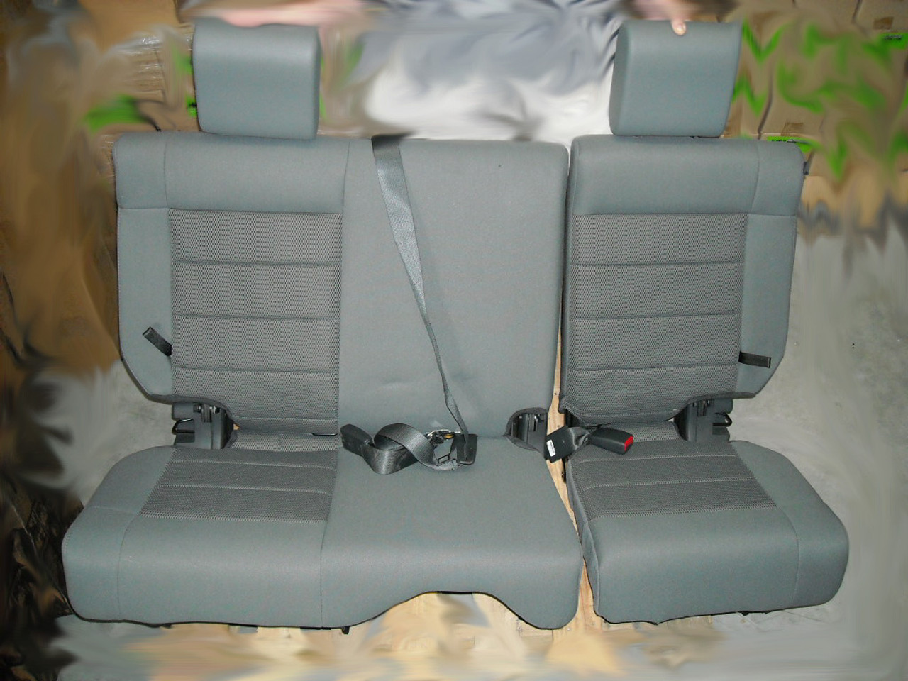 Jeep Wrangler OEM Rear 60/40 Split Folding Seat w/ Seat Belts