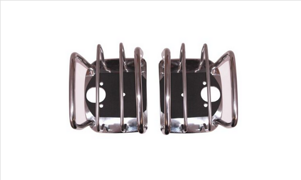 '76-'06 CJ/YJ/TJ/LJ Stainless Tail Light Guards