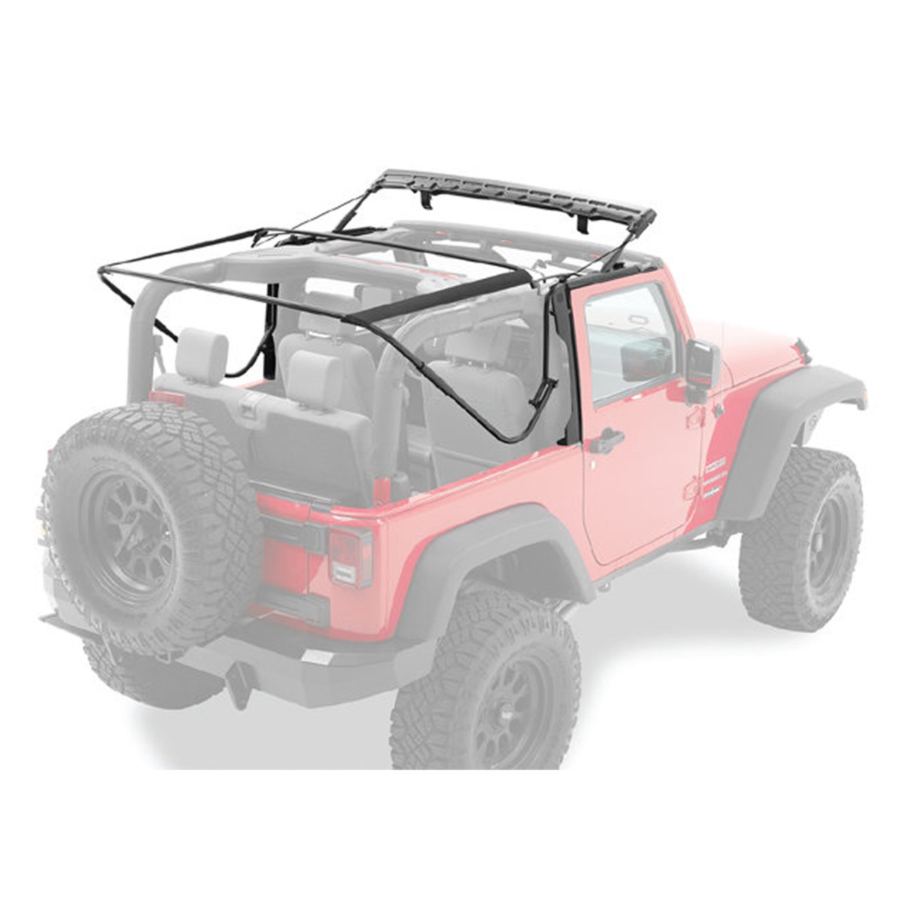 '07-'18 Jeep Wrangler JK Supertop NX (35 Black Diamond)