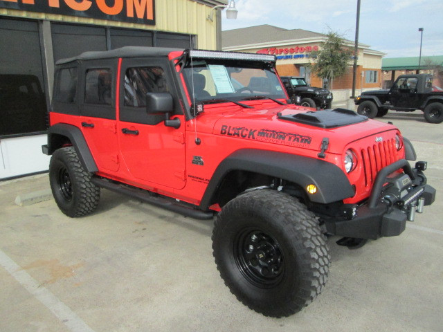 SOLD 2013 Black Mountain Conversions Jeep Wrangler Unlimited Stock# 639009