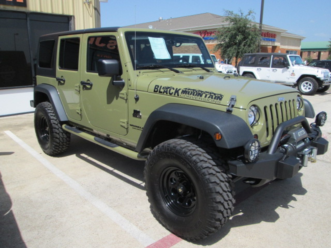 SOLD 2013 Black Mountain Conversion Wrangler Jeep Unlimited Stock# 637690