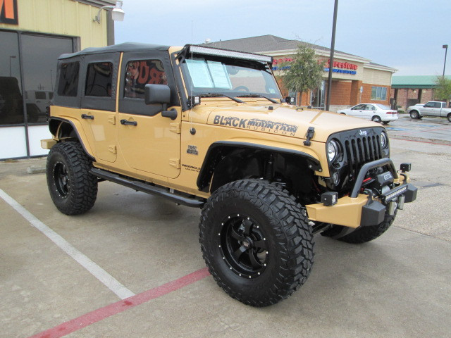 SOLD 2014 Black Mountain Conversions Jeep Wrangler Unlimited Stock# 246734