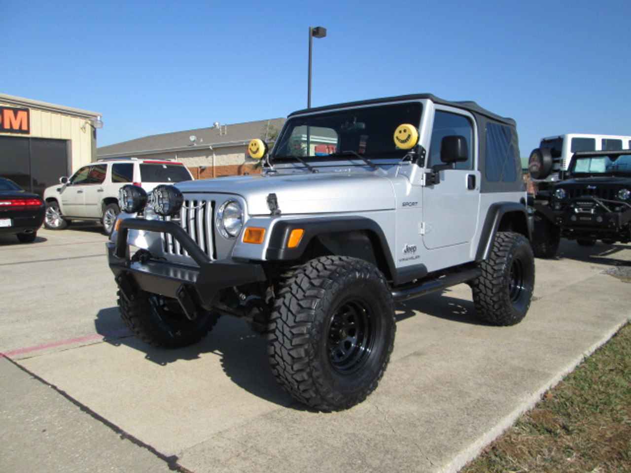 SOLD 2003 Jeep Wrangler Sport Silver 6 cyl. Automatic Stock# 354846