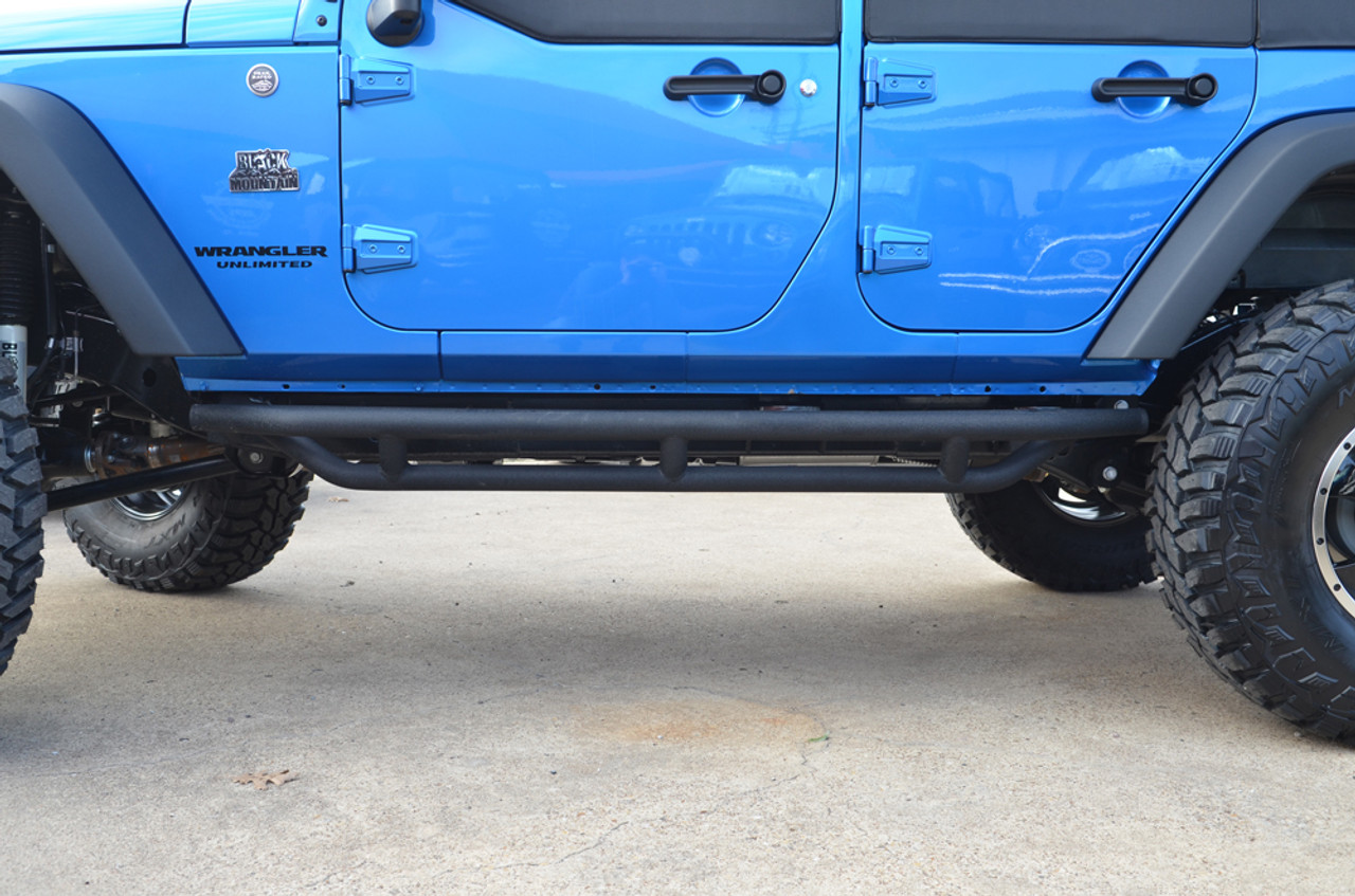 2007-18 Jeep JKU Wrangler Unlimited 3 Tube Side Bars