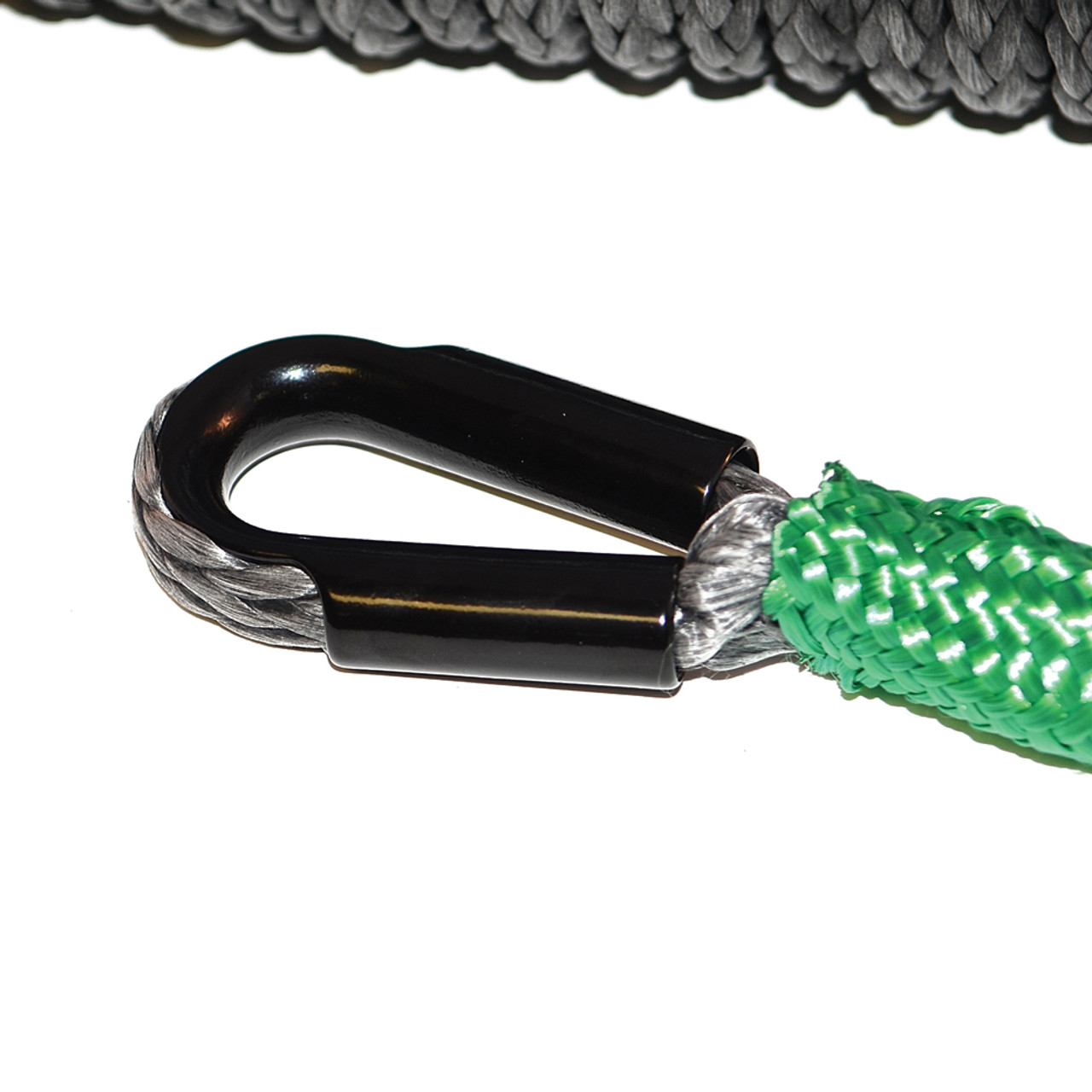 Synthetic Winch Rope with Hook 11/32 x 100