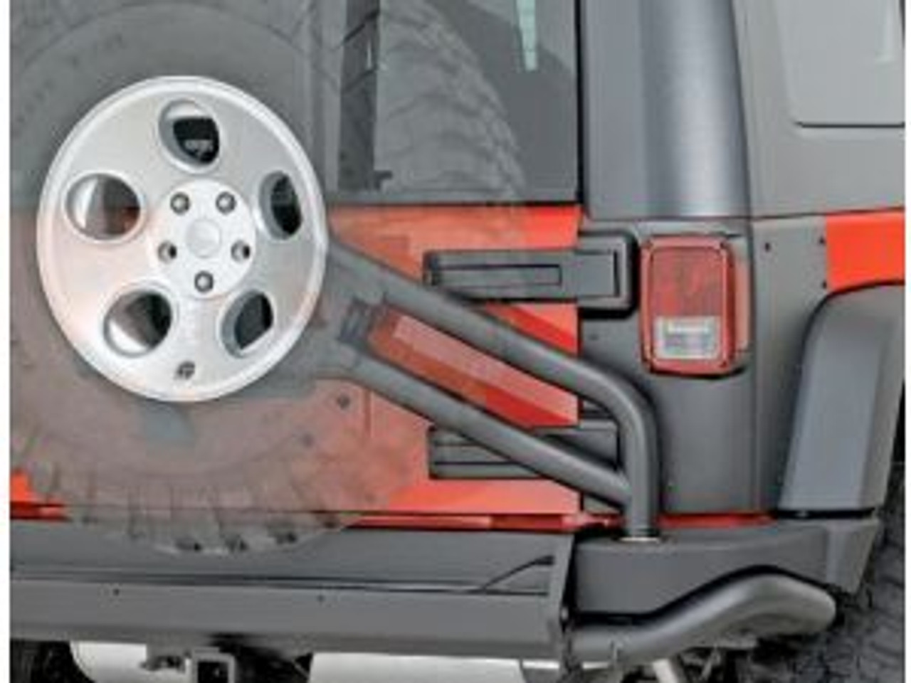 AEV JK Tire Carrier for Call of Duty & MOAB Rear Bumper