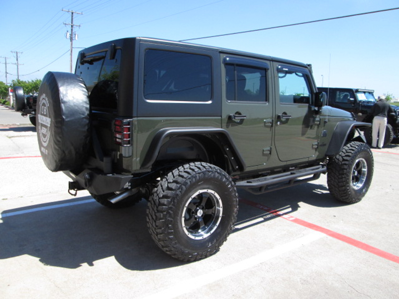 Sold 2015 Black Mountain Conversions Unlimited Jeep Wrangler Stock# 648249