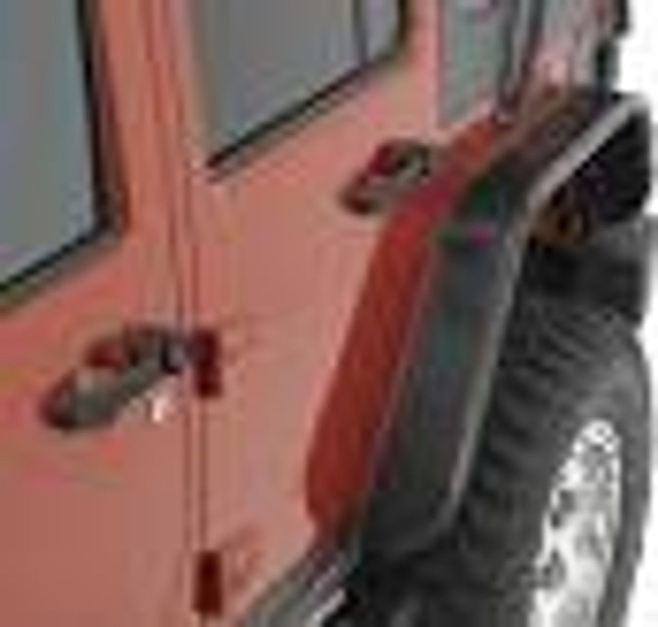 '07-'18 JKU Wrangler Rear Tube Fender Flares