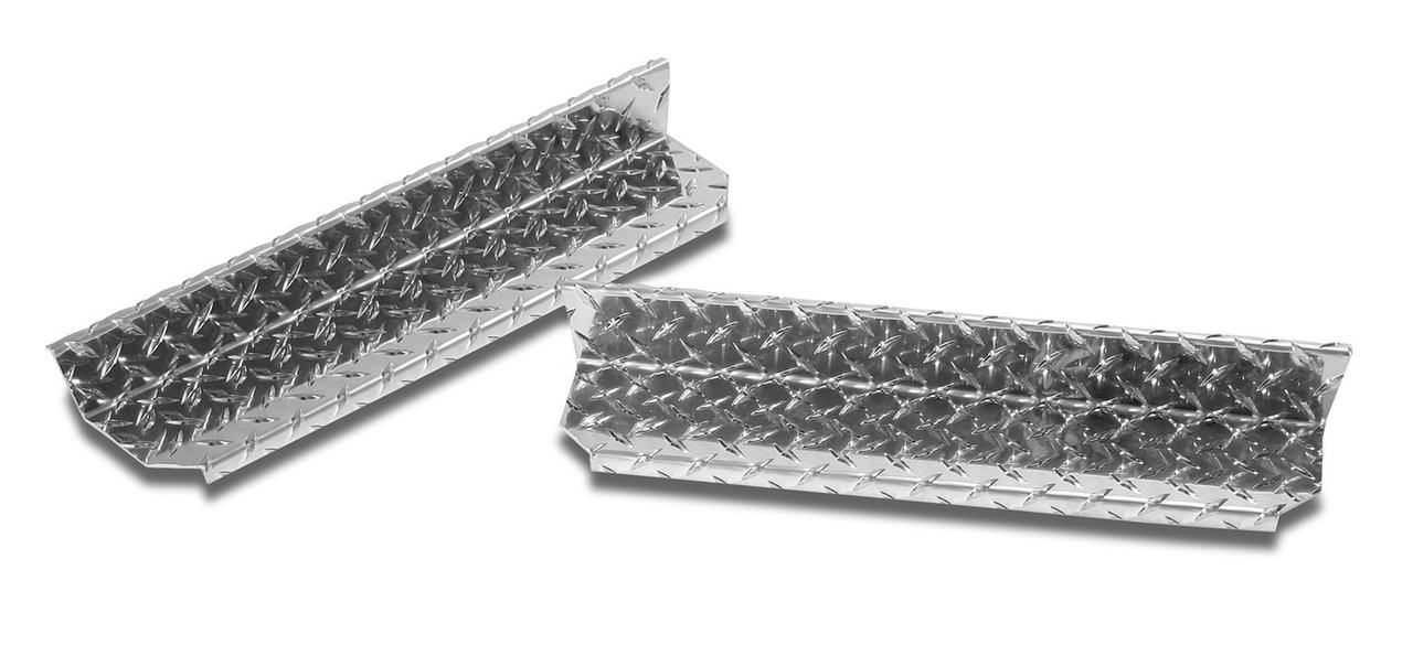 '87-'95 YJ Diamond Plate Running Board Steps (polished)