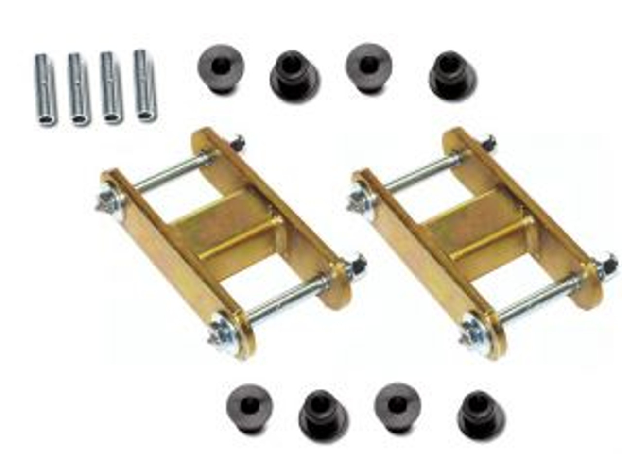 '87-'95 YJ Rear 1.25" Lift Shackles (Gold)