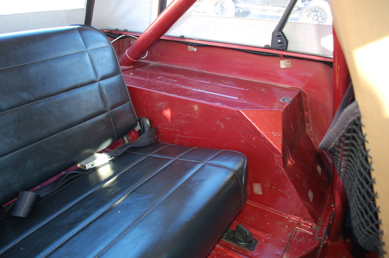 SOLD 1985 Jeep CJ-7 color code 5C Red Metallic Stock#114162