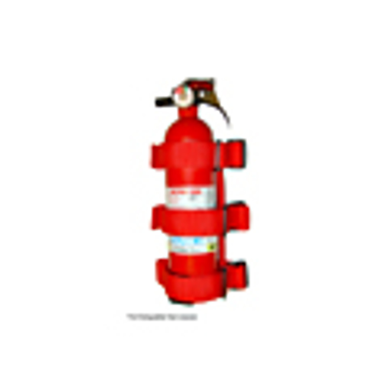 '55-Current Roll Bar Fire Extinguisher Holder (Red)