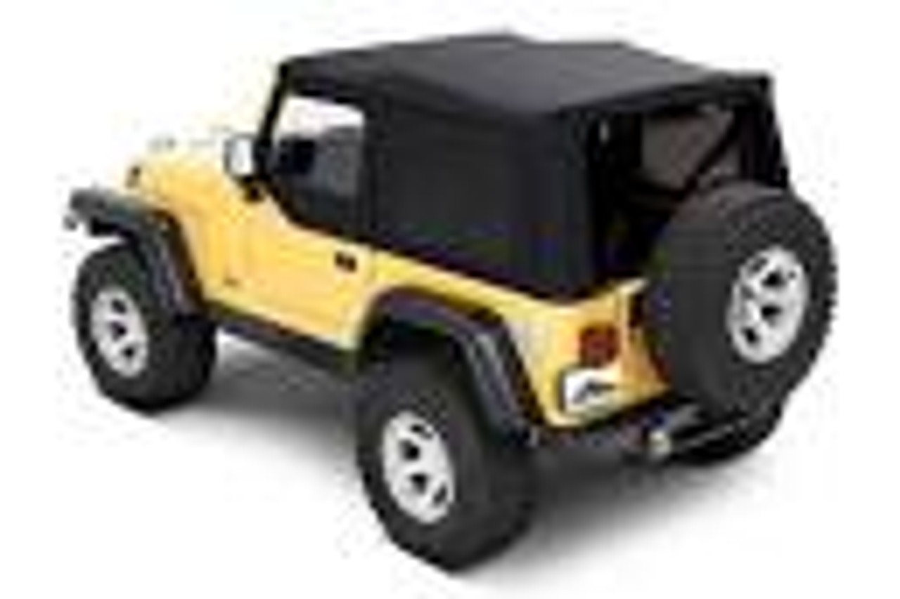 '97-'06 TJ Replacement Top w/Upper Doors & Clear Windows