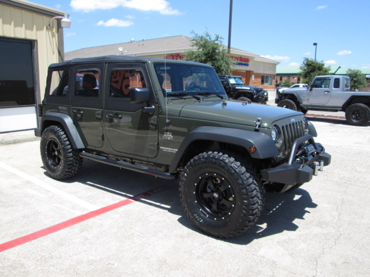 SOLD 2015 Black Mountain Conversions Unlimited Jeep Wrangler Stock# 734010