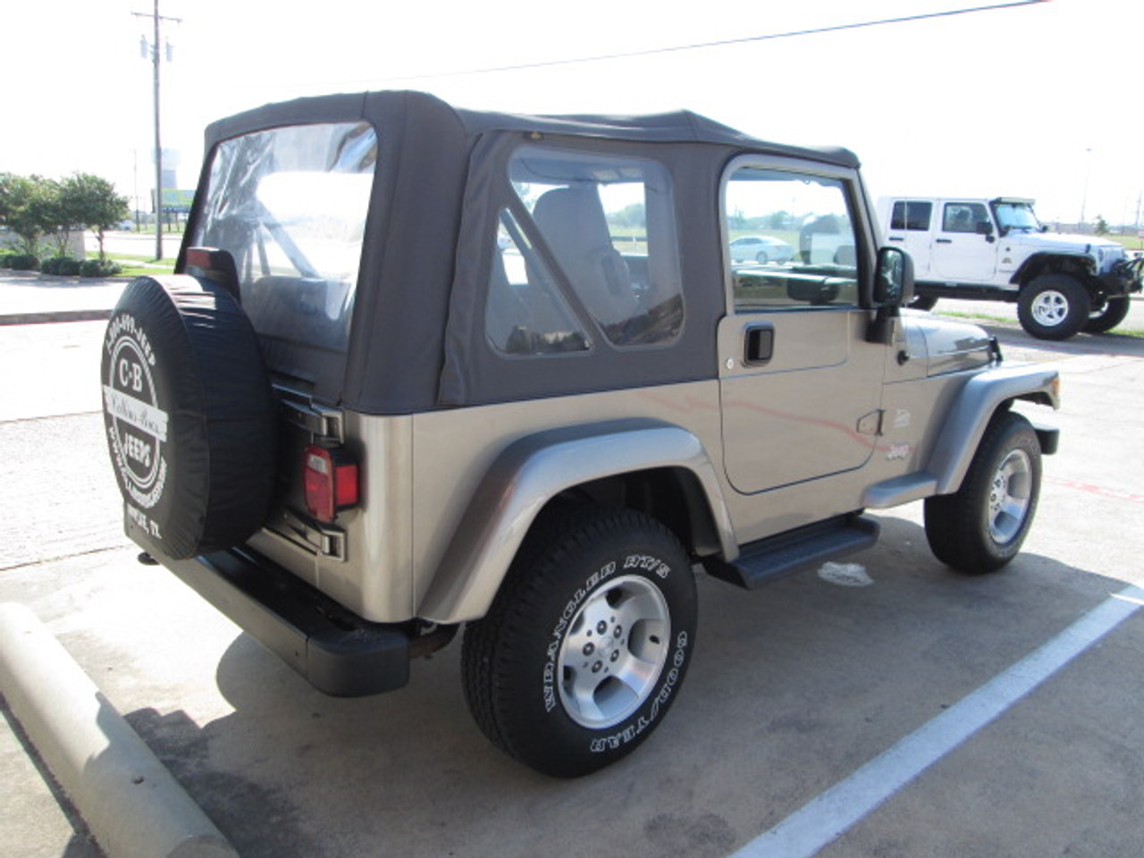 SOLD 2003 TJ Wrangler Sahara Edition Stock# 350988