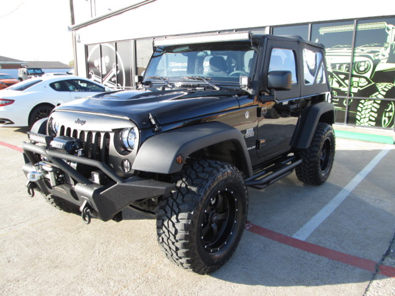 SOLD 2016 Black Mountain Conversions 2DR Jeep Wrangler Stock# 147581