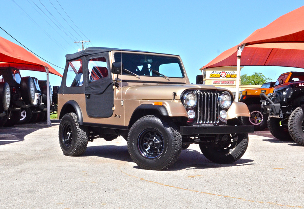 SOLD 1984 Jeep CJ-7 Champagne Stock# 044694