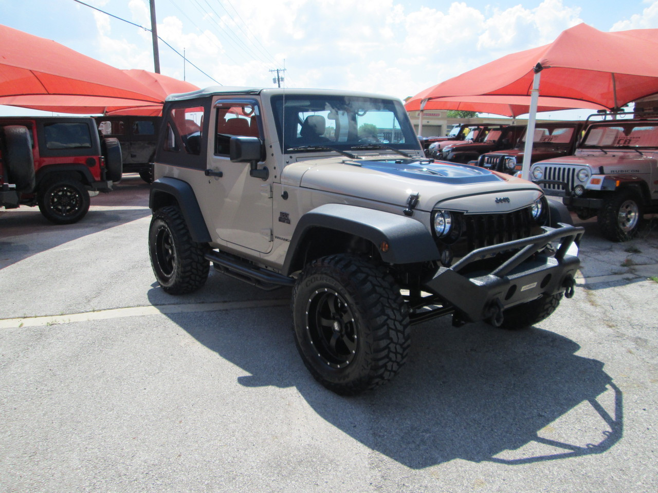 Sold 2016 Black Mountain Conversions 2DR Jeep Wrangler Stock# 282381