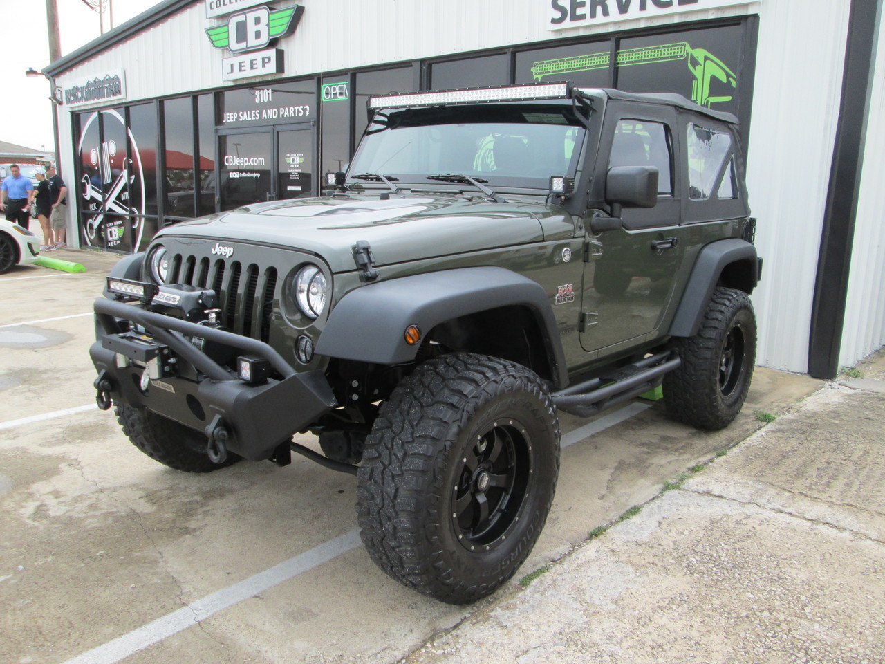 SOLD 2015 Black Mountain Conversions 2DR Jeep Wrangler Stock# 691074